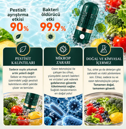 ELYRA Meyve ve Sebze Yıkama Dezenfekte Makinası